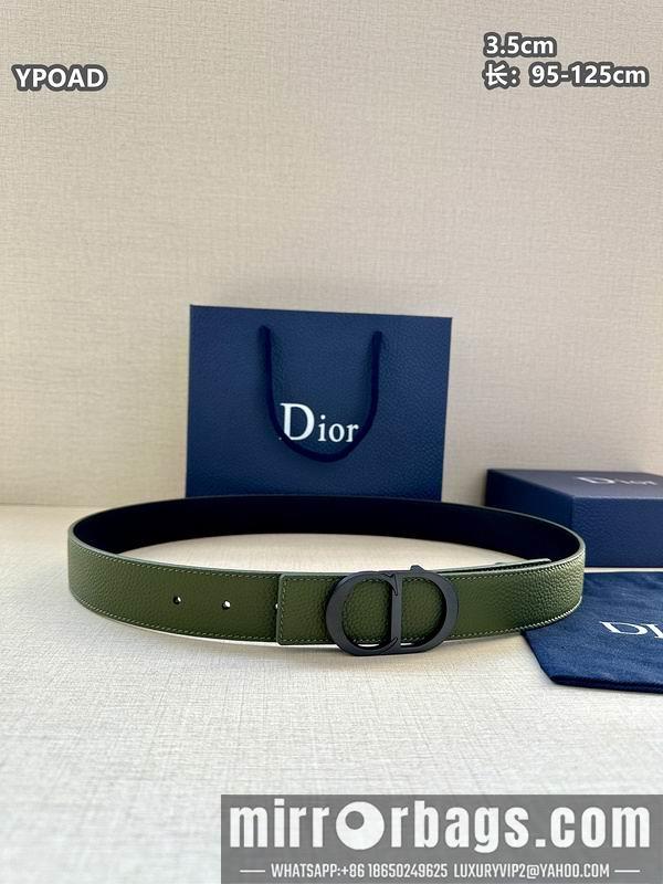 Dior belt 35mmX95-125cm 8L40