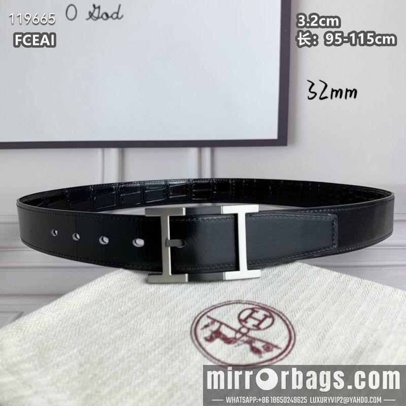 Hermes belt 32mmX95-115cm 8L040805
