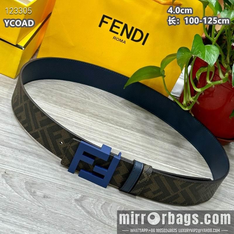 Fendi belt 40mmX100-125cm 8L75
