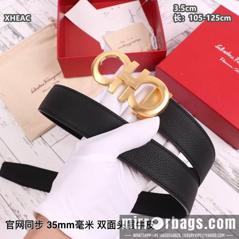 Ferragamo belt 35mmX105-125cm 8L133