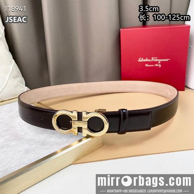Ferragamo belt 35mmX100-125cm 8L04