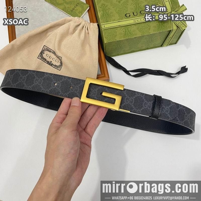 Gucci belt 35mmX95-125cm 8L10