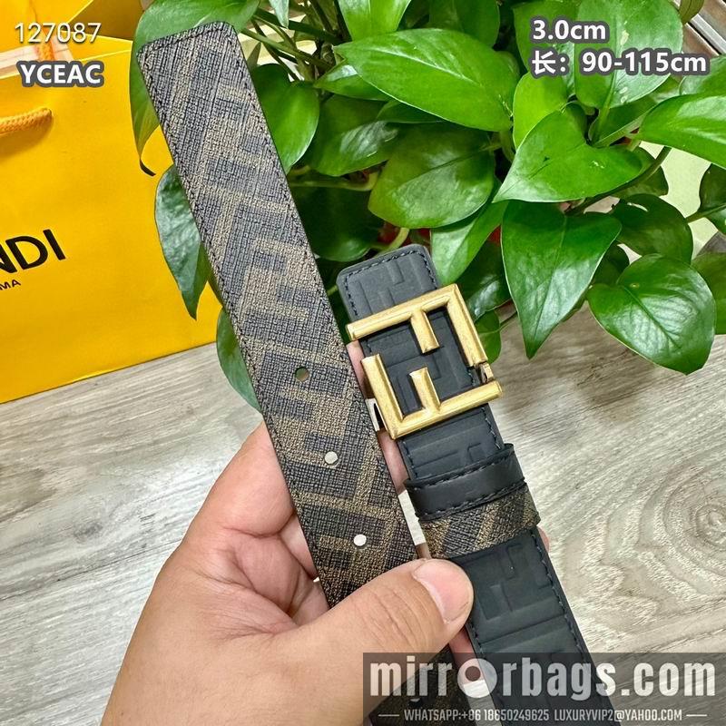 Fendi belt 30mmX90-115cm 8L24