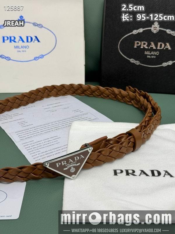 Prada belt 25mmX95-125cm 8L01