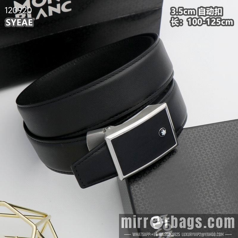 Montblanc belt 自动扣 35mmX100-125cm 8L072006
