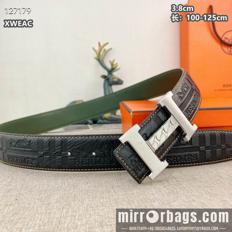 Hermes belt 38mmX100-125cm 8L37