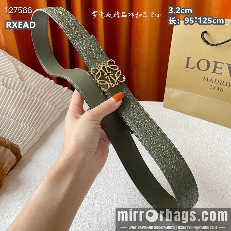 Loewe belt 32mmX95-125cm 8L04