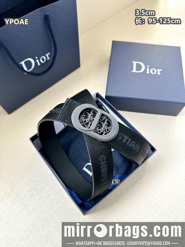 Dior belt 35mmX95-125cm 8L42