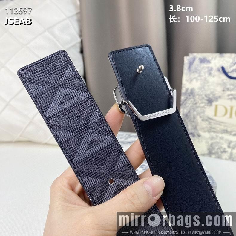 Dior belt 38mmX100-125cm 8L02