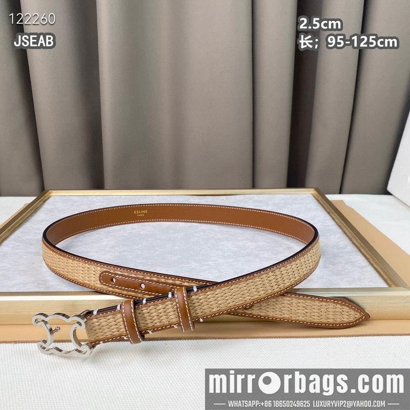 Celine belt 25mmX95-125cm 8L24
