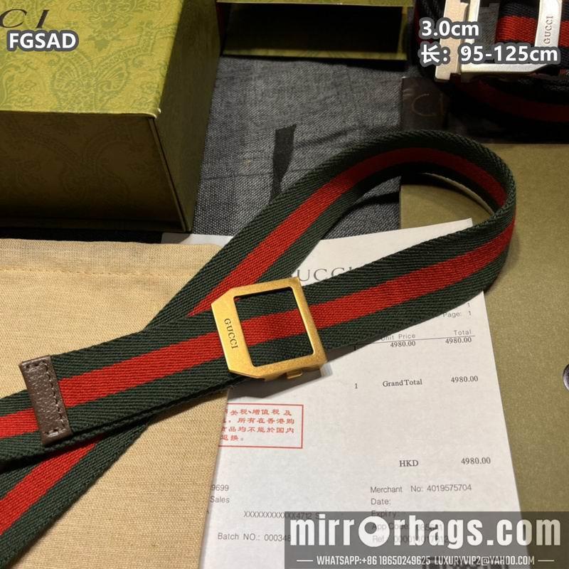 Gucci belt 30mmX95-125cm 8L29