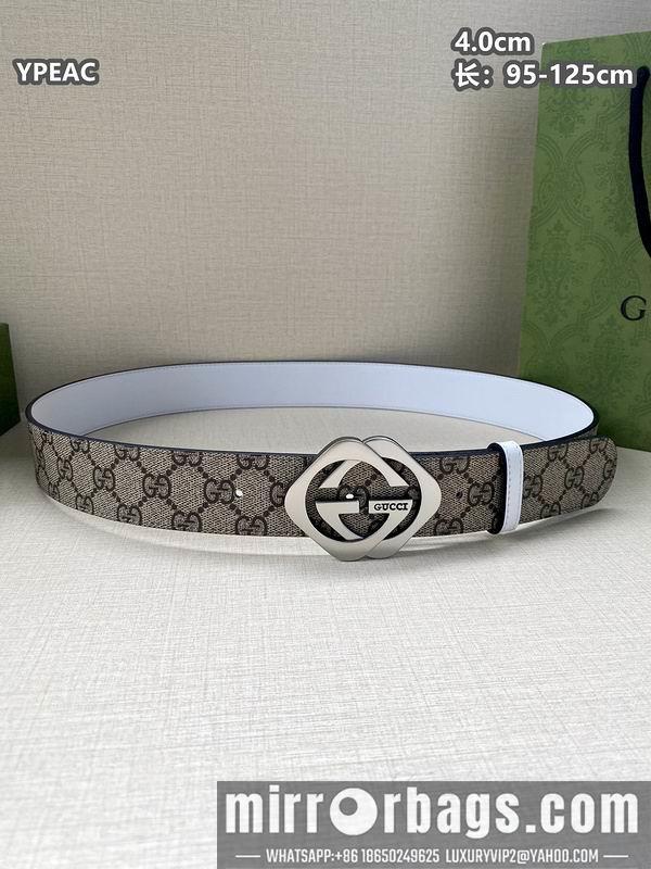 Gucci belt 40mmX95-125cm 8L06