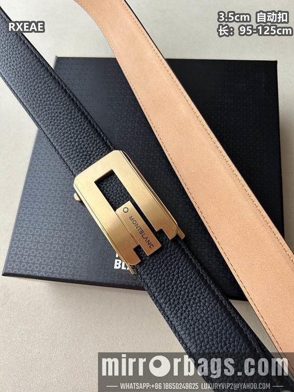 Montlanc belt 35mmX100-125cm 8L75