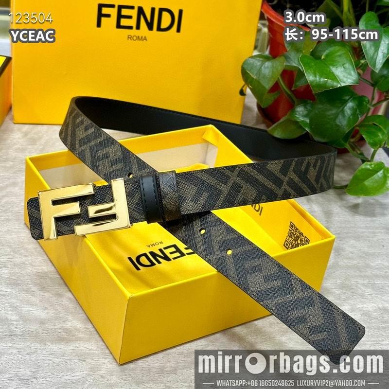 Fendi belt 30mmX95-115cm 8L20
