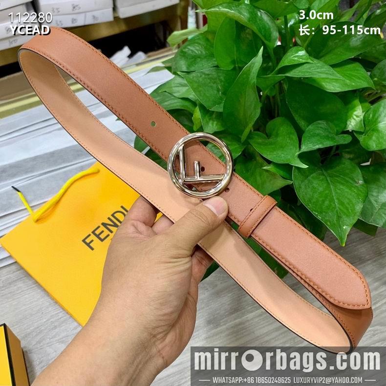 Fendi Belt 30mmX95-115cm 8L07