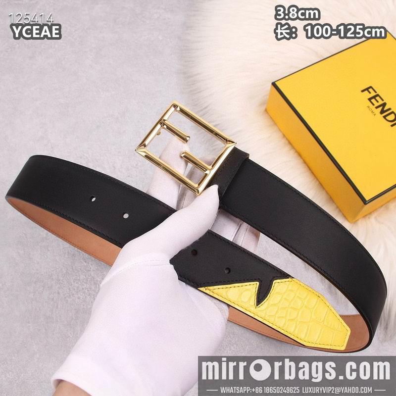 Fendi belt 38mmX100-125cm 8L20
