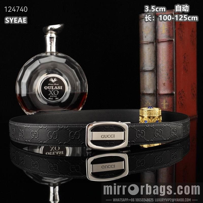Gucci belt 35mmX100-125cm 8L33