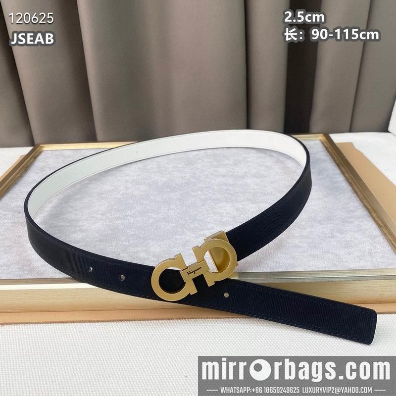 Ferragamo belt 25mmX90-115cm 8L15