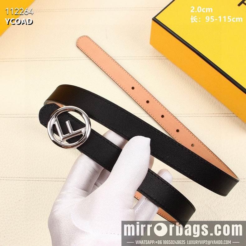 Fendi Belt 20mmX95-115CM 8L11