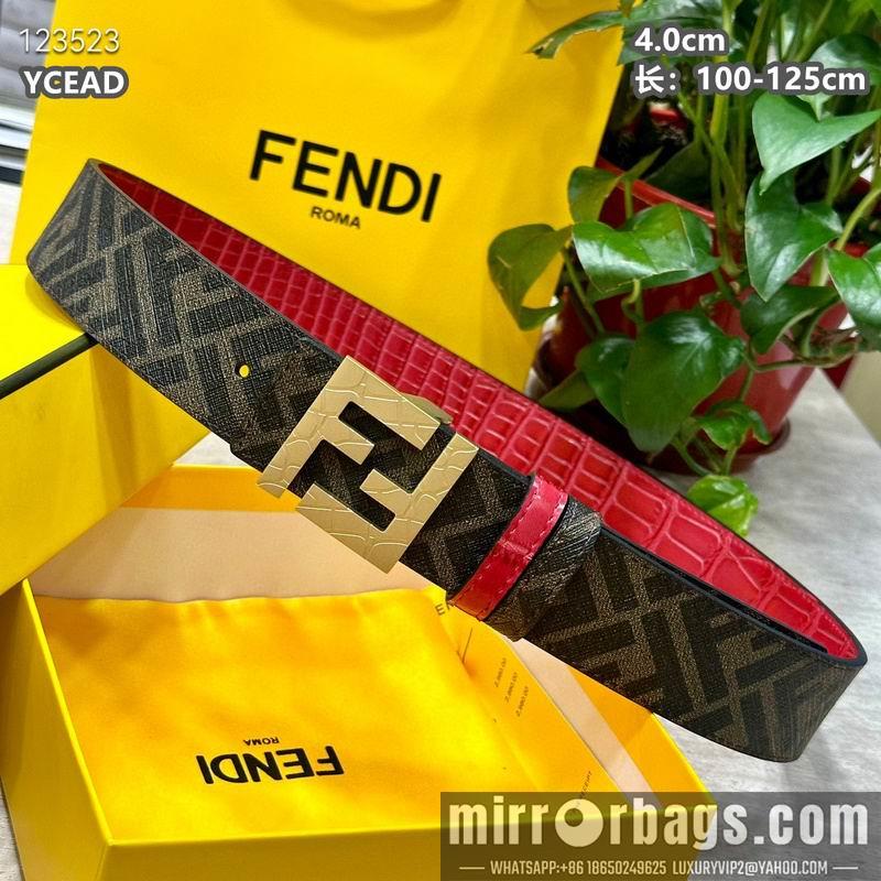 Fendi belt 40mmX100-125cm 8L56