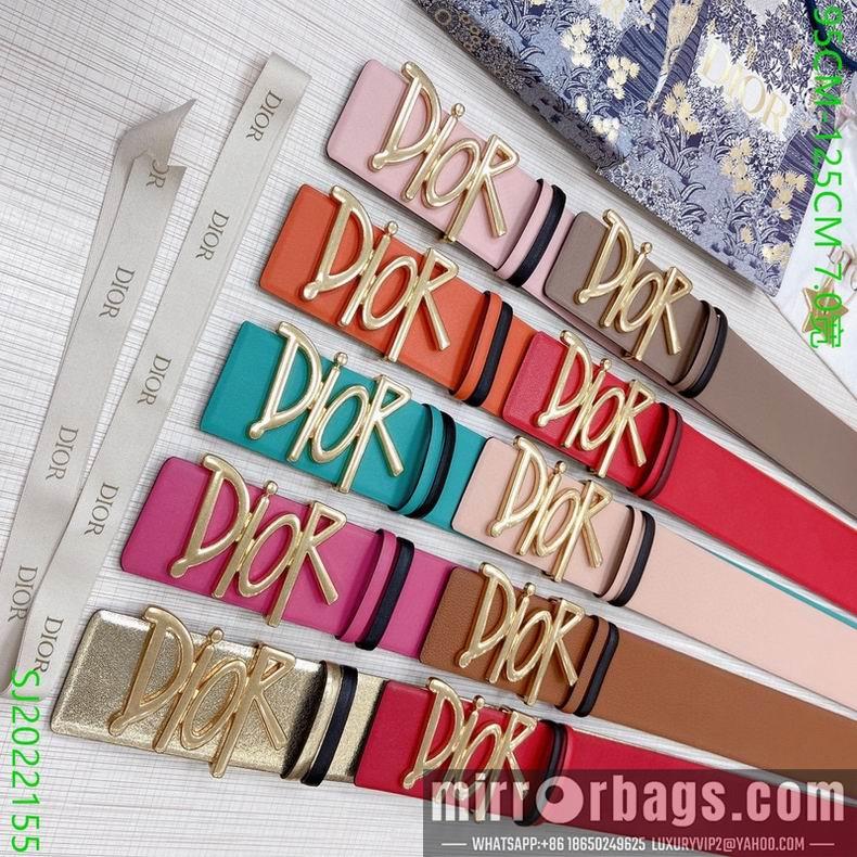 Dior Belt 70mmX95-125cm 7d09