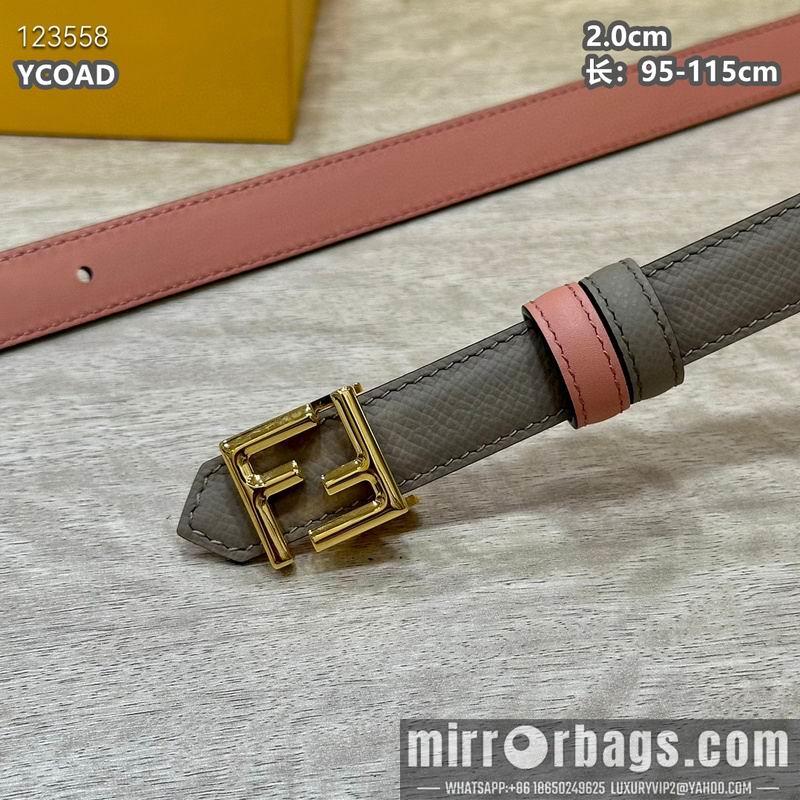 Fendi belt 20mmX95-115cm 8L16