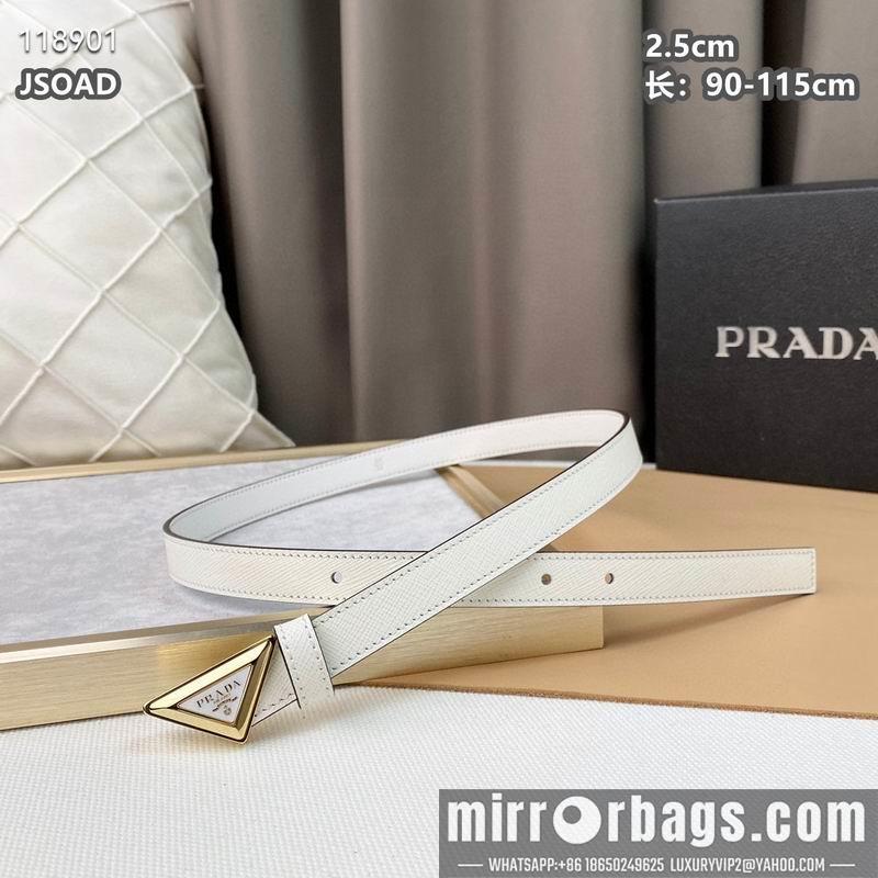 Prada belt 25mmX90-115cm 8L040801