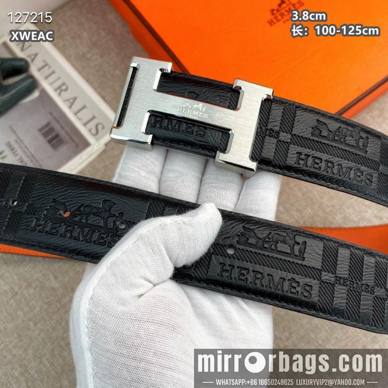 Hermes belt 38mmX100-125cm 8L40