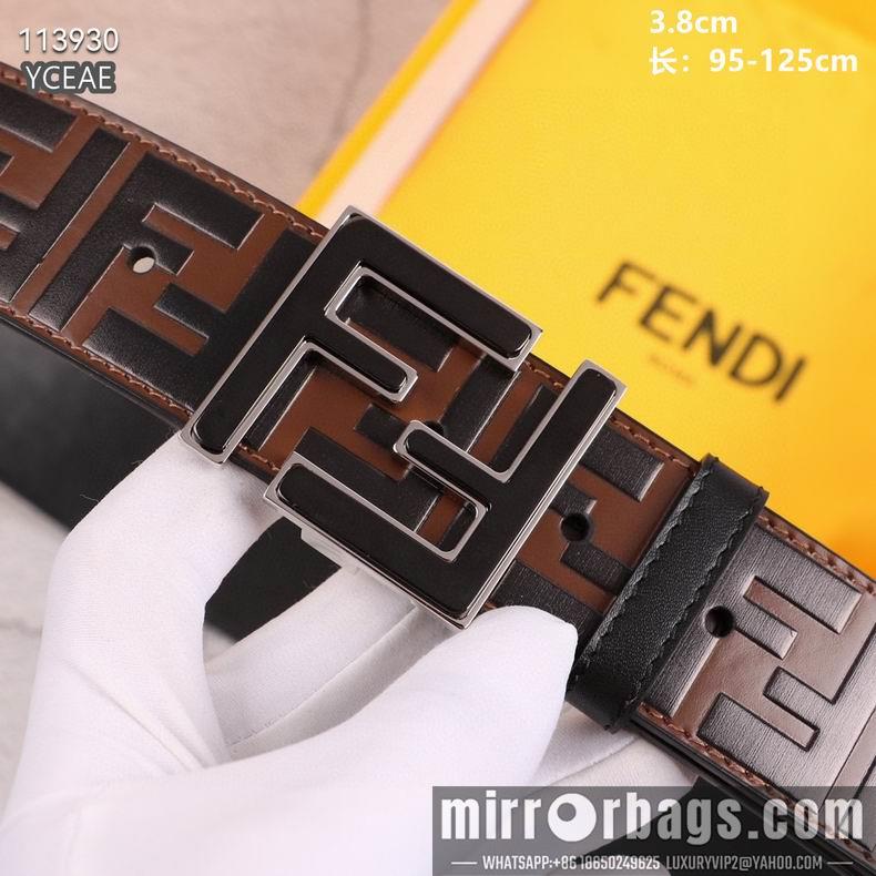 Fendi Belt 38mmX95-125cm 8L03