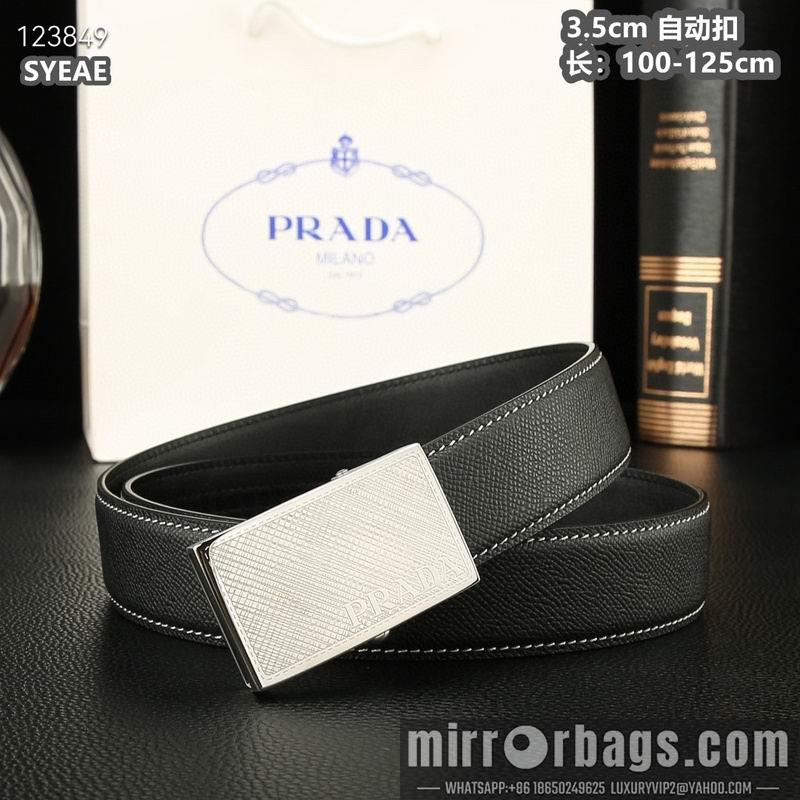 Prada belt 35mmX100-125cm 8L59