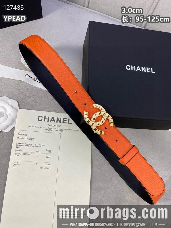 Chanel belt 30mmX95-125cm 8L30