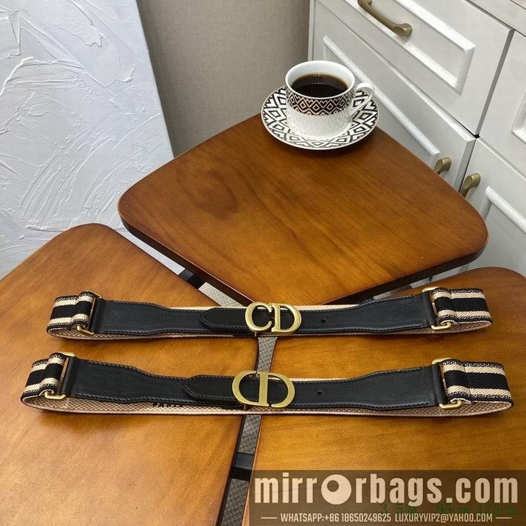 Dior belt 35mmX95-125cm 7D02