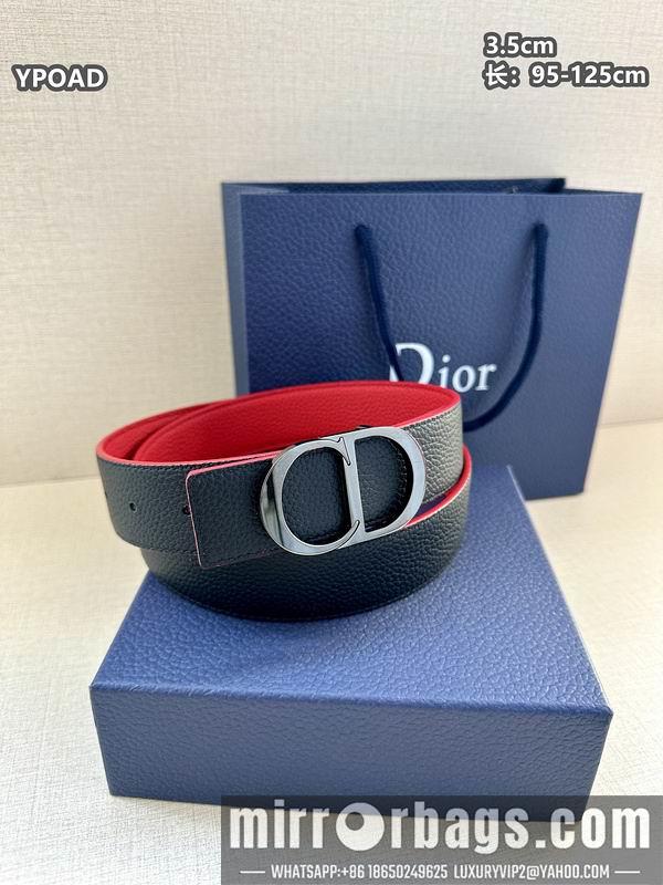 Dior belt 35mmX95-125cm 8L41