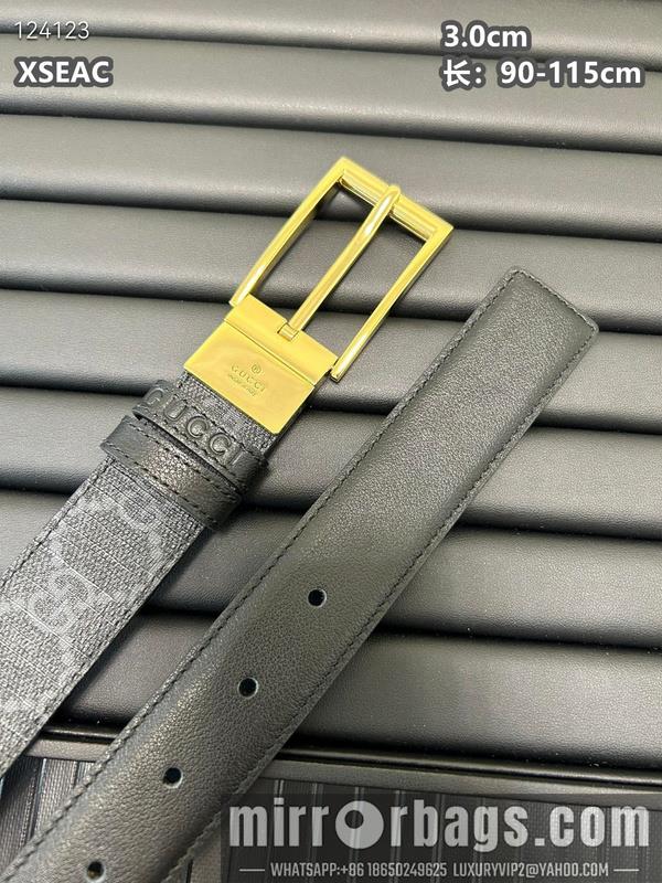 Gucci belt 30mmX90-115cm 8L07