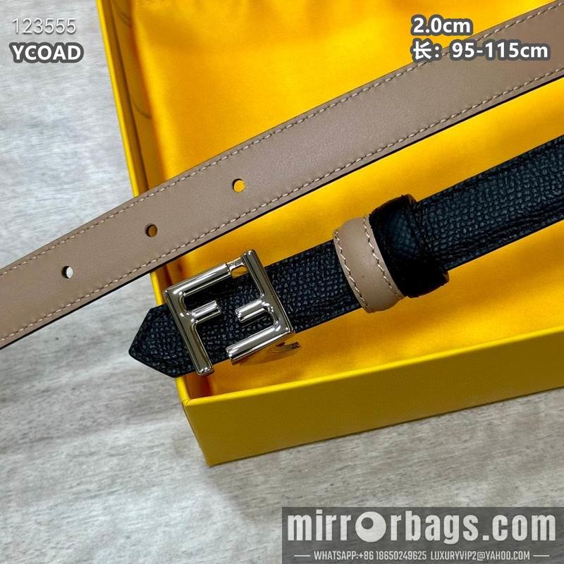 Fendi belt 20mmX95-115cm 8L16