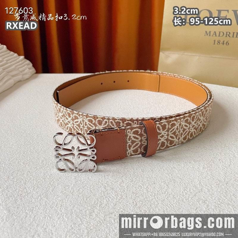 Loewe belt 32mmX95-125cm 8L05