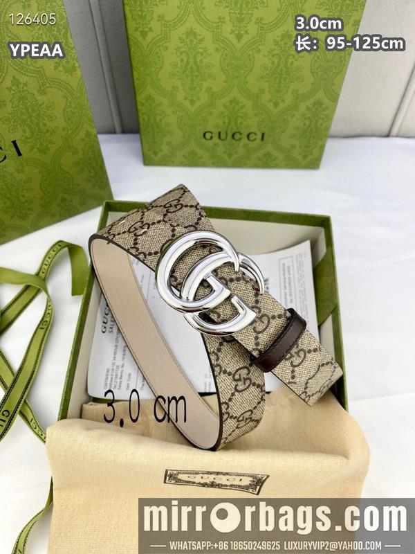 Gucci belt 30mmX95-125cm 8L20