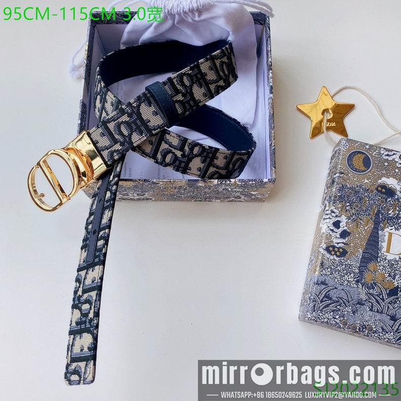Dior Belt 30mmX95-115cm 7d30