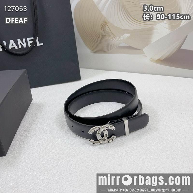 Chanel belt 30mmX90-115cm 8L32