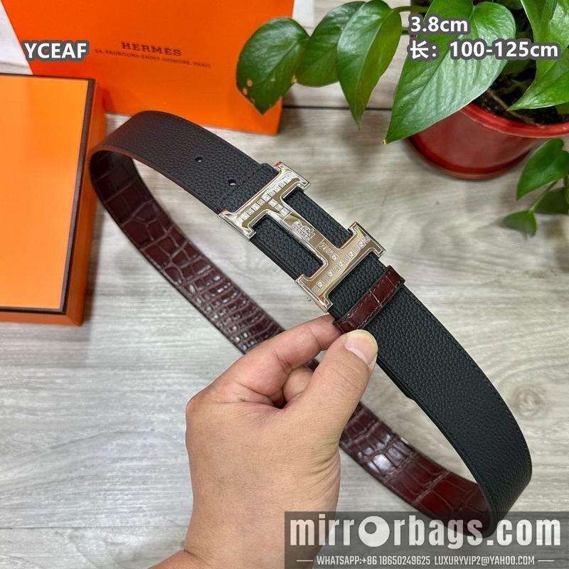 Hermes belt 38mmX100-125cm 8L60