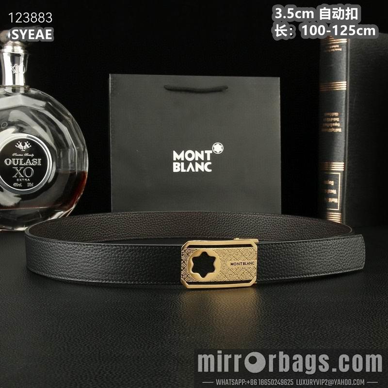 Montlanc belt 35mmX100-125cm 8L44
