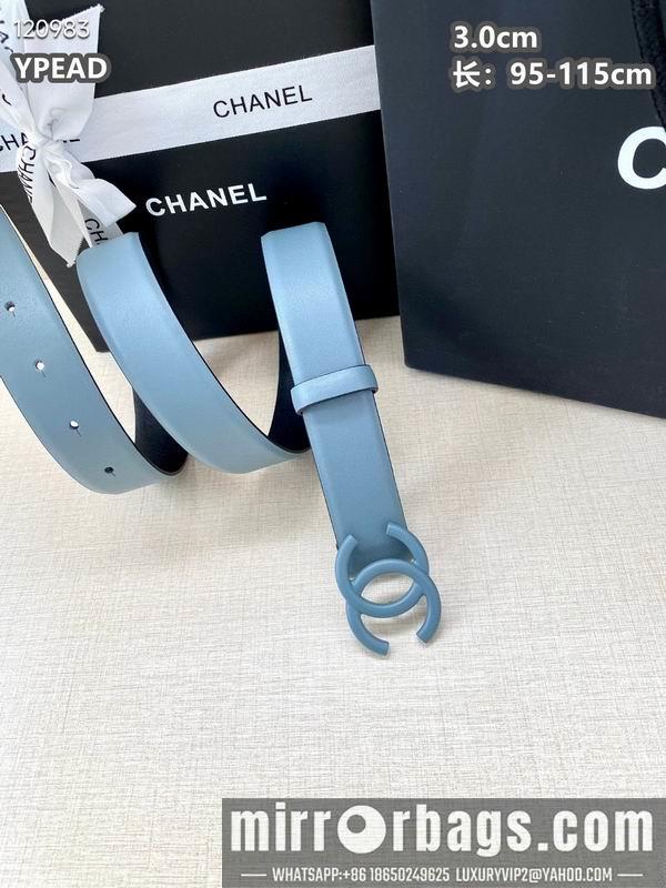 Chanel belt 30mmX95-115cm 8L072004