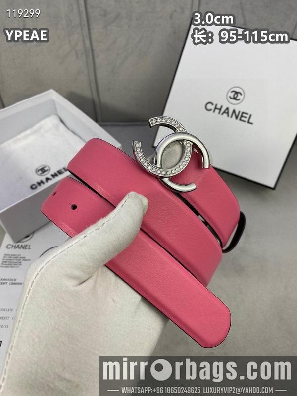 Chanel belt 30mmX95-115cm 8L040803