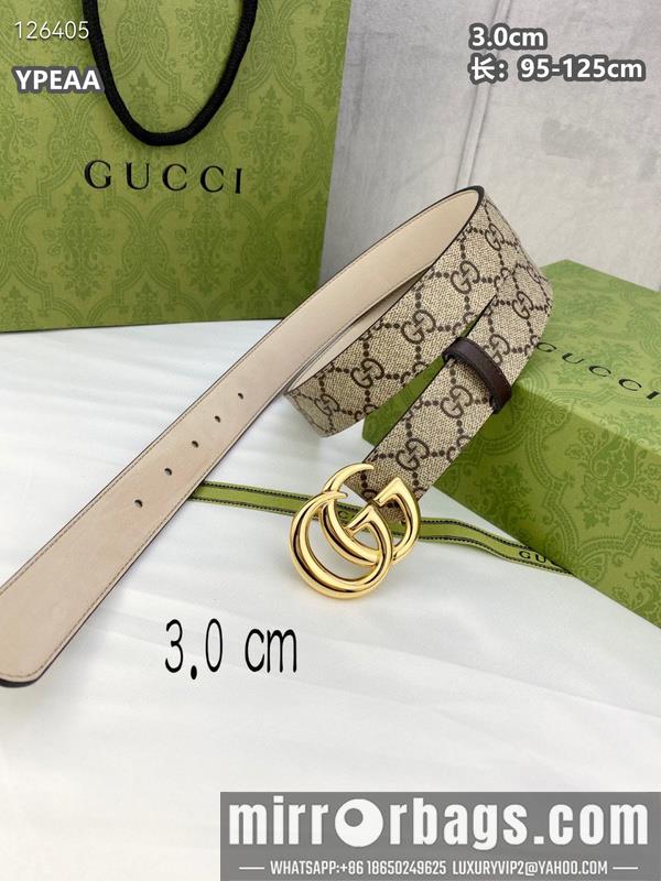 Gucci belt 30mmX95-125cm 8L20