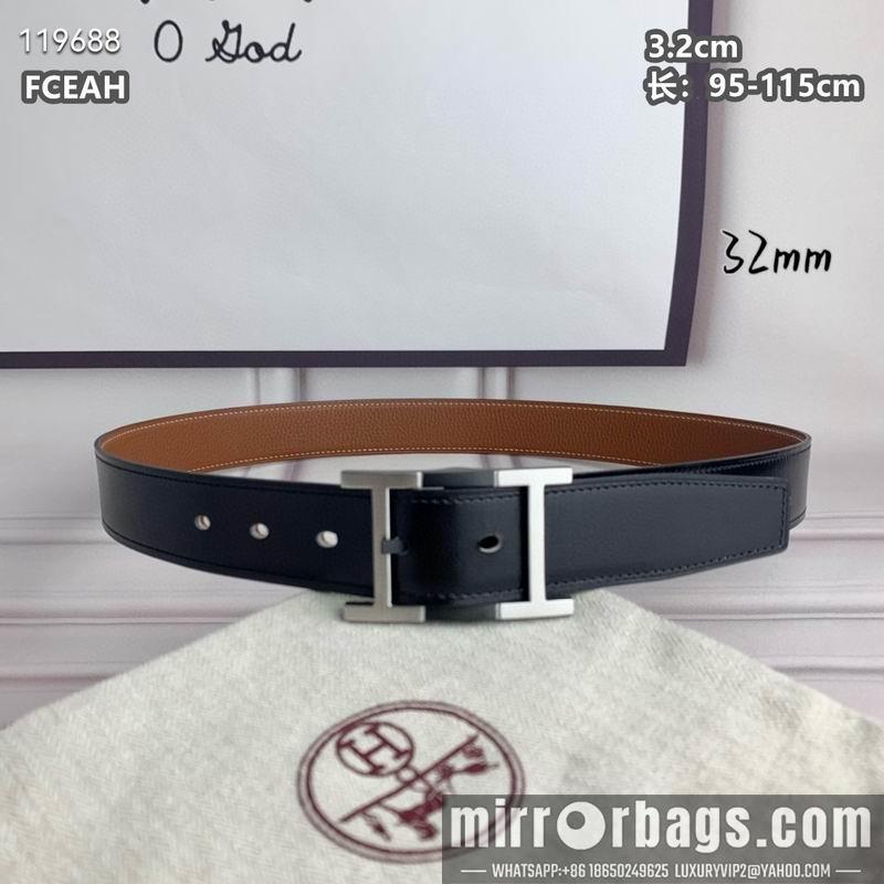 Hermes belt 32mmX95-125cm 8L040803