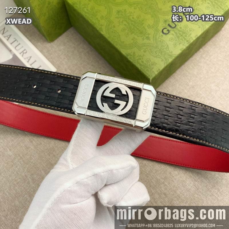 Gucci belt 38mmX100-125cm 8L48