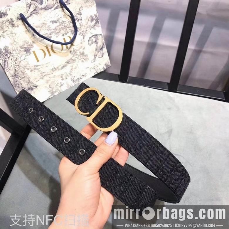 Dior Belt 34mmX95-125cm 7D26