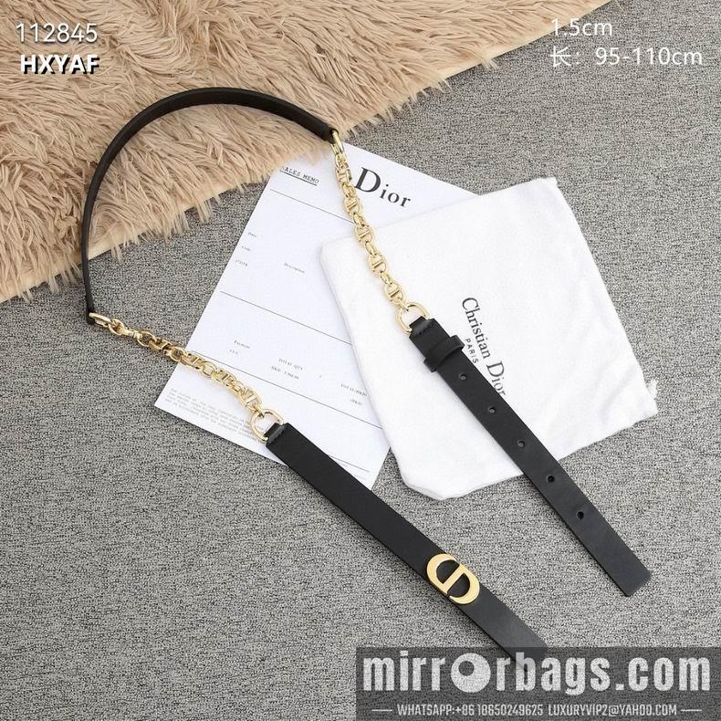 Dior belt 15mmX95-110cm 8L04