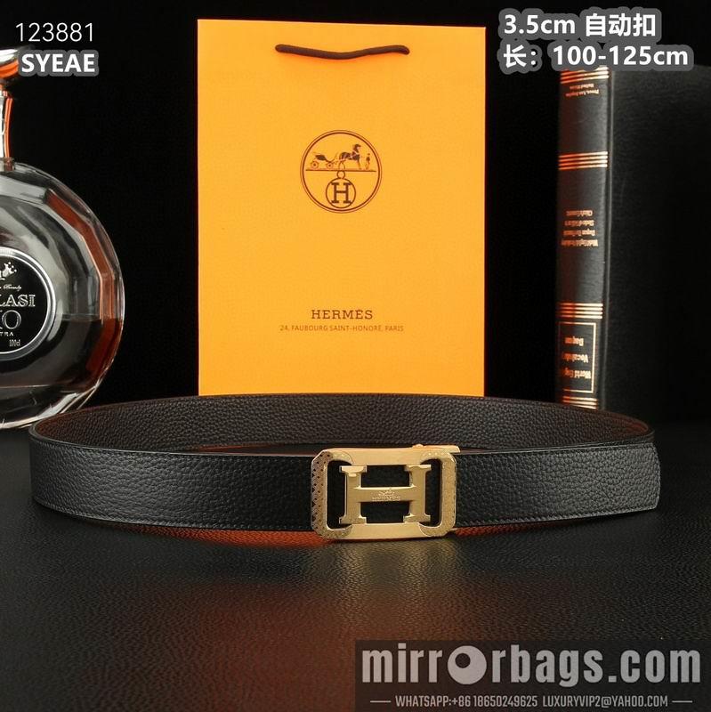 Hermes belt 35mmX100-125cm 8L20