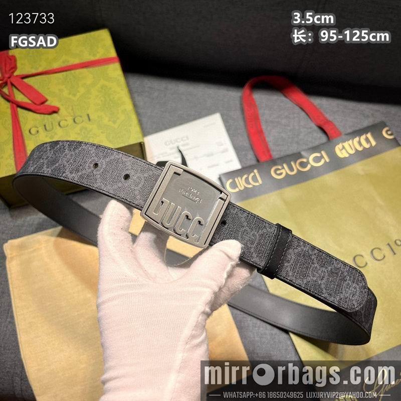 Gucci belt 35mmX95-125cm 8L06